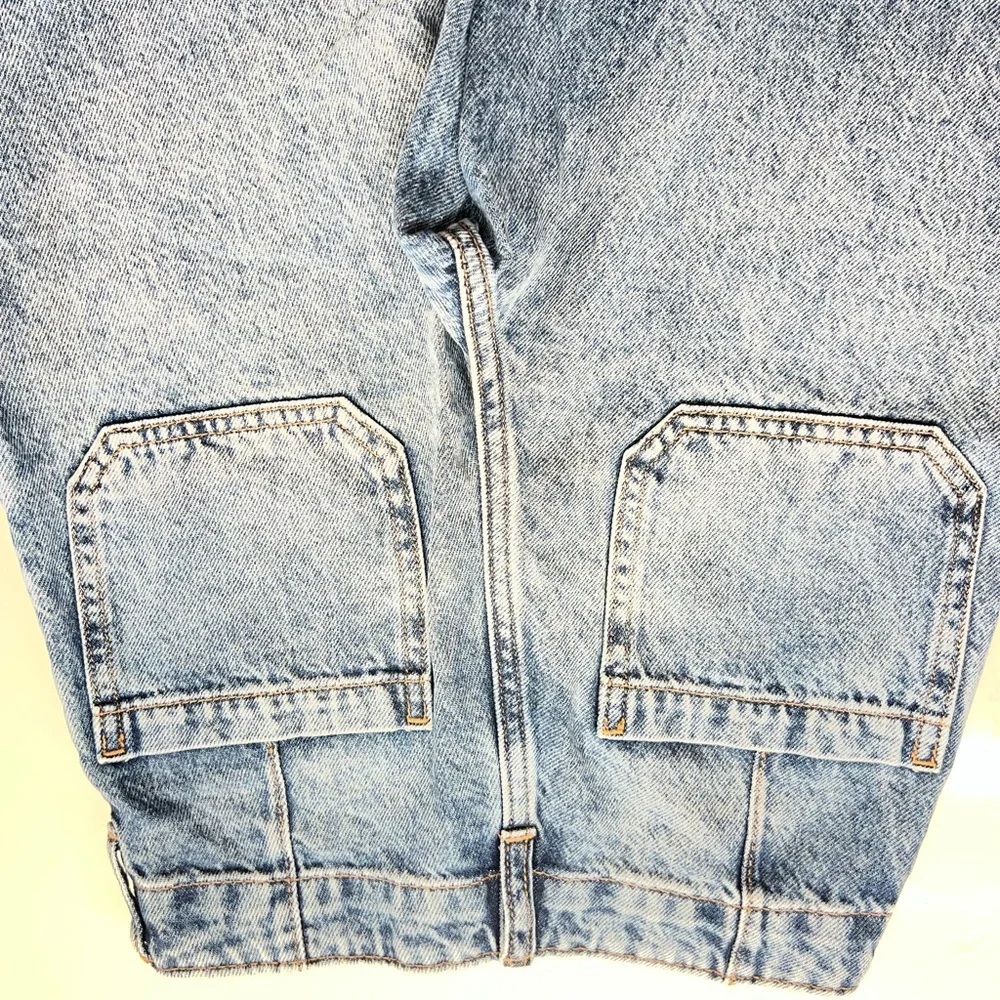 GAP High Stride Ankle Blue Denim Jeans - Girls Size 12 Slim - Picture 8 of 9